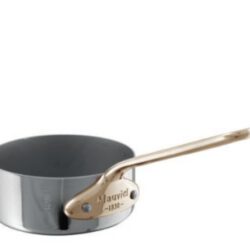 3511.09 Mauviel M minis Sauteuse 9 cm Edelstahl mit Bronzegriff - www.toepfeboutique.de