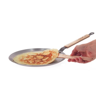 5715 De Buyer Eisenpfanne Crêpepfanne mit Holzgriff für feine Crêpes und leckere Pfannkuchen - www.toepfeboutique.de